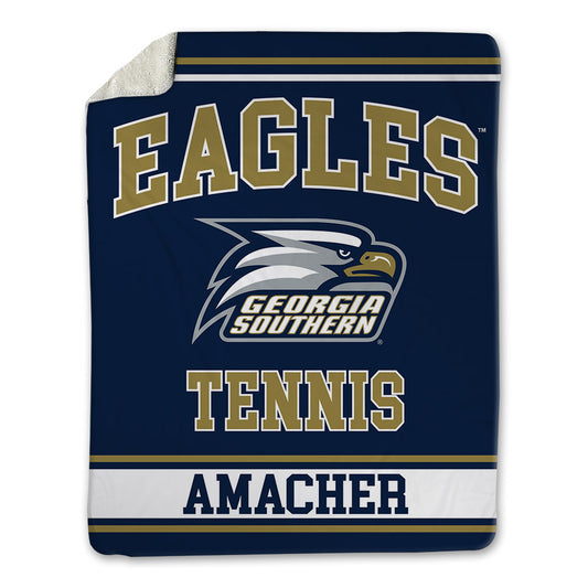 Georgia Southern - NCAA Men's Tennis : Alex Amacher - Blanket-0