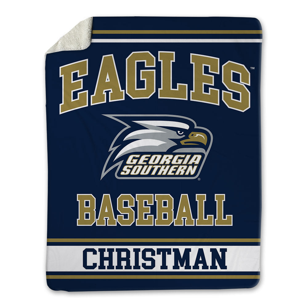Georgia Southern - NCAA Baseball : Brady Christman - Blanket-0