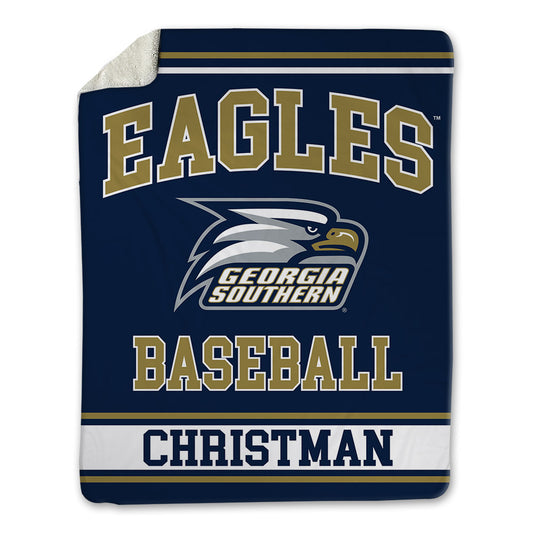 Georgia Southern - NCAA Baseball : Brady Christman - Blanket-0