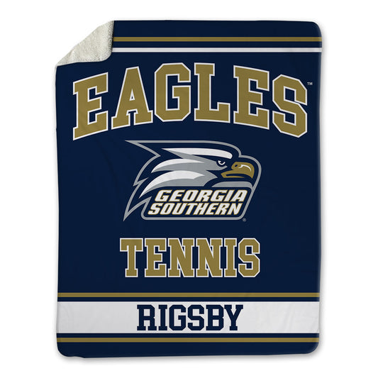 Georgia Southern - NCAA Men's Tennis : Evan Rigsby - Blanket-0