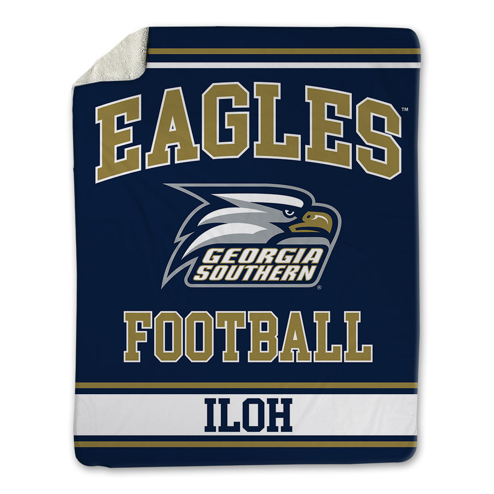 Georgia Southern - NCAA Football : Uche Iloh - Blanket-0