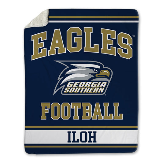 Georgia Southern - NCAA Football : Uche Iloh - Blanket-0