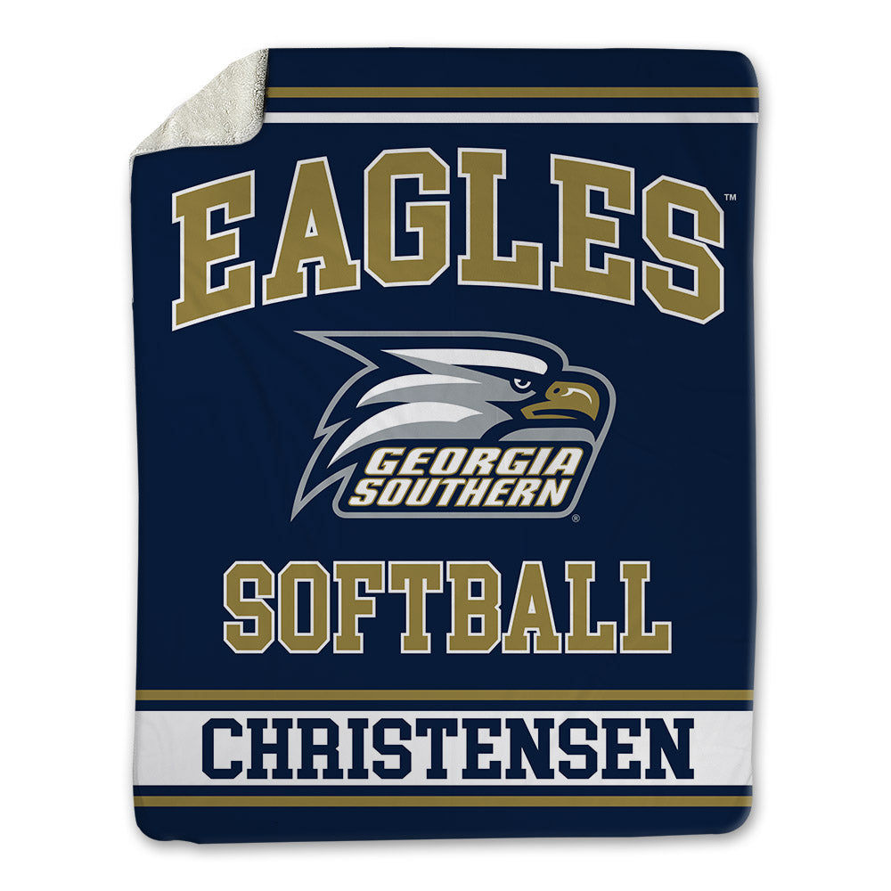 Georgia Southern - NCAA Softball : Kayla Christensen - Blanket-0