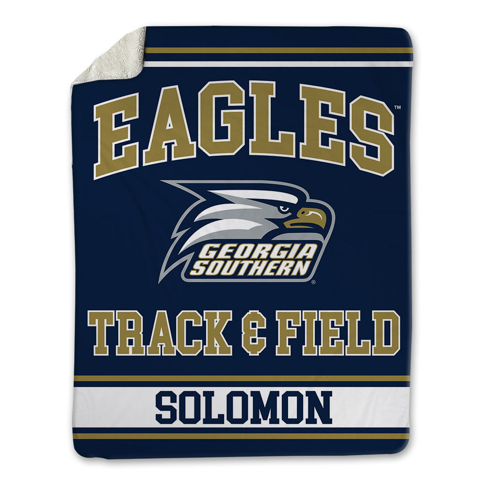 Georgia Southern - NCAA Women's Track & Field : Myzhane Solomon - Blanket-0