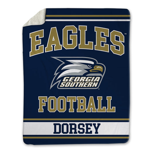 Georgia Southern - NCAA Football : KD Dorsey - Blanket-0