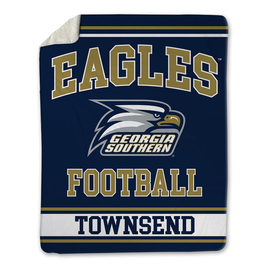 Georgia Southern - NCAA Football : Trey Townsend - Blanket-0