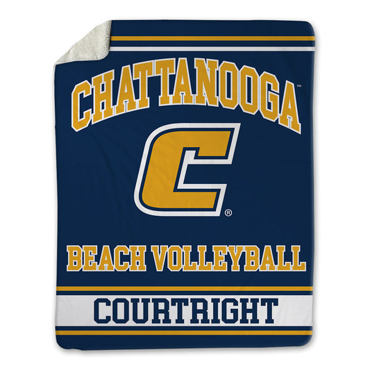 UTC - NCAA Beach Volleyball : Joy Courtright - Blanket-0
