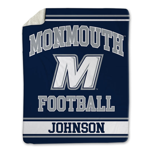 Monmouth - NCAA Football : Dana Johnson - Blanket-0