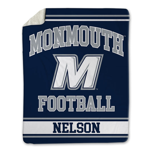 Monmouth - NCAA Football : Rodney Nelson - Blanket-0