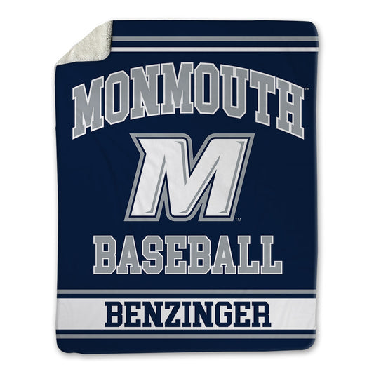 Monmouth - NCAA Baseball : Derek Benzinger - Blanket-0