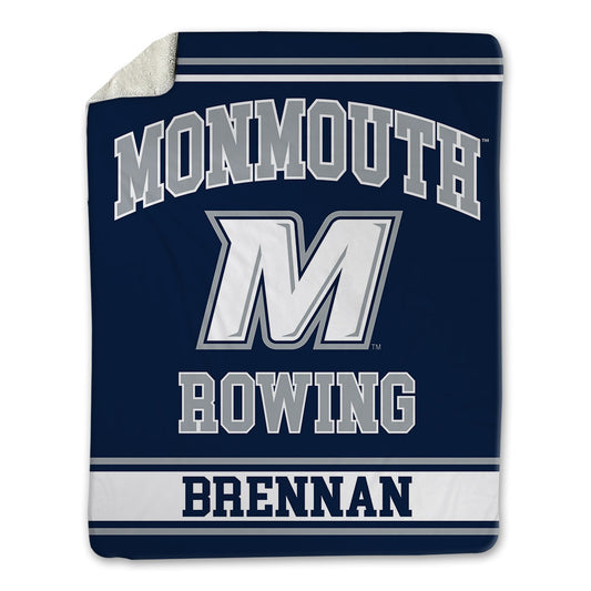Monmouth - NCAA Women's Rowing : Madalyne Brennan - Blanket-0