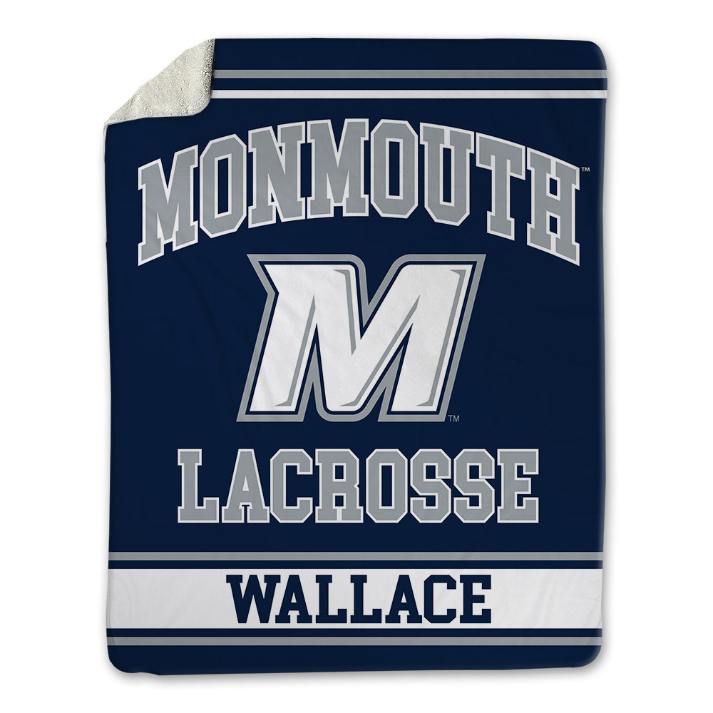 Monmouth - NCAA Men's Lacrosse : Ryan Wallace - Blanket-0