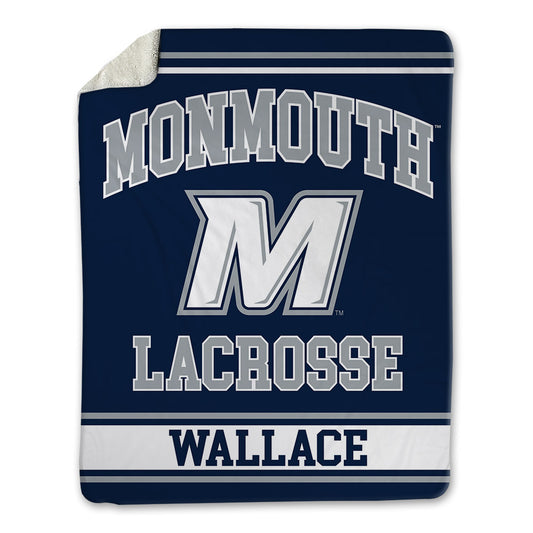 Monmouth - NCAA Men's Lacrosse : Ryan Wallace - Blanket-0
