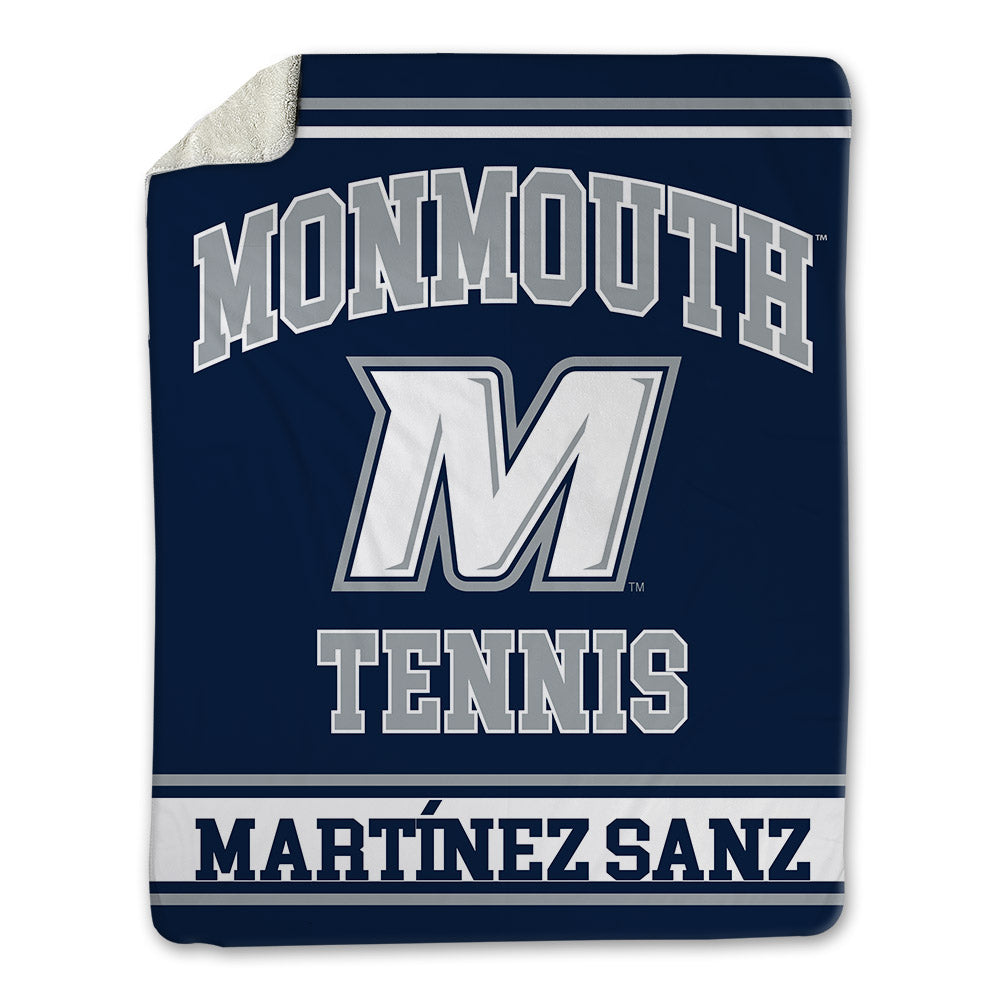 Monmouth - NCAA Men's Tennis : Alex Martínez Sanz - Blanket-0