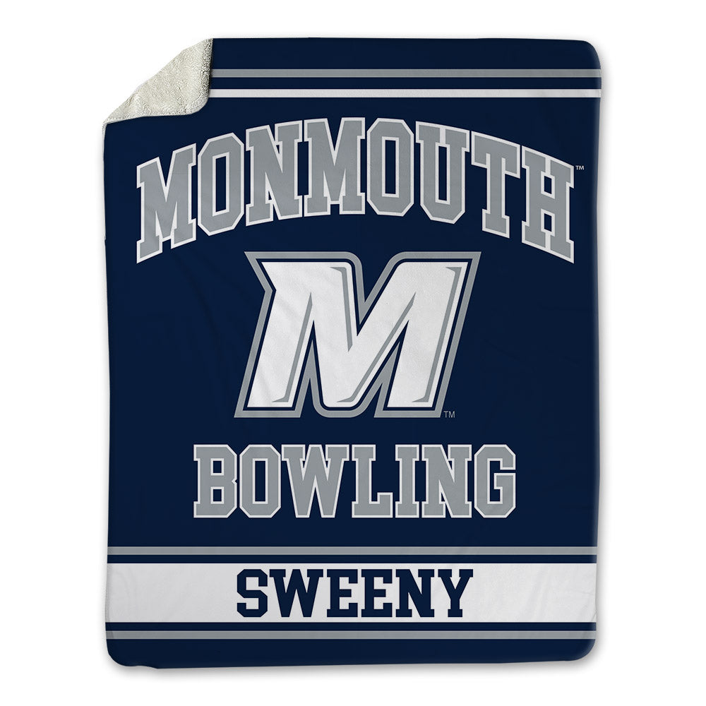 Monmouth - NCAA Women's Bowling : Siyah Sweeny - Blanket-0
