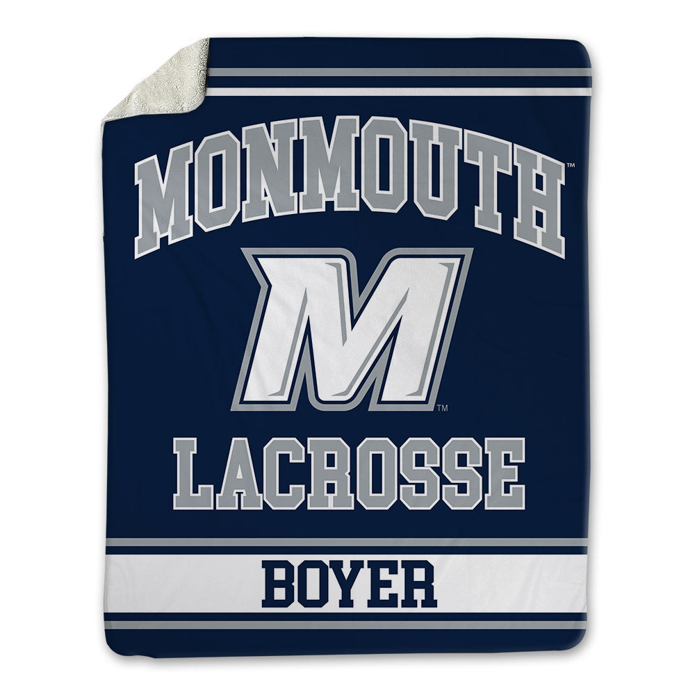 Monmouth - NCAA Men's Lacrosse : Daniel Boyer - Blanket-0