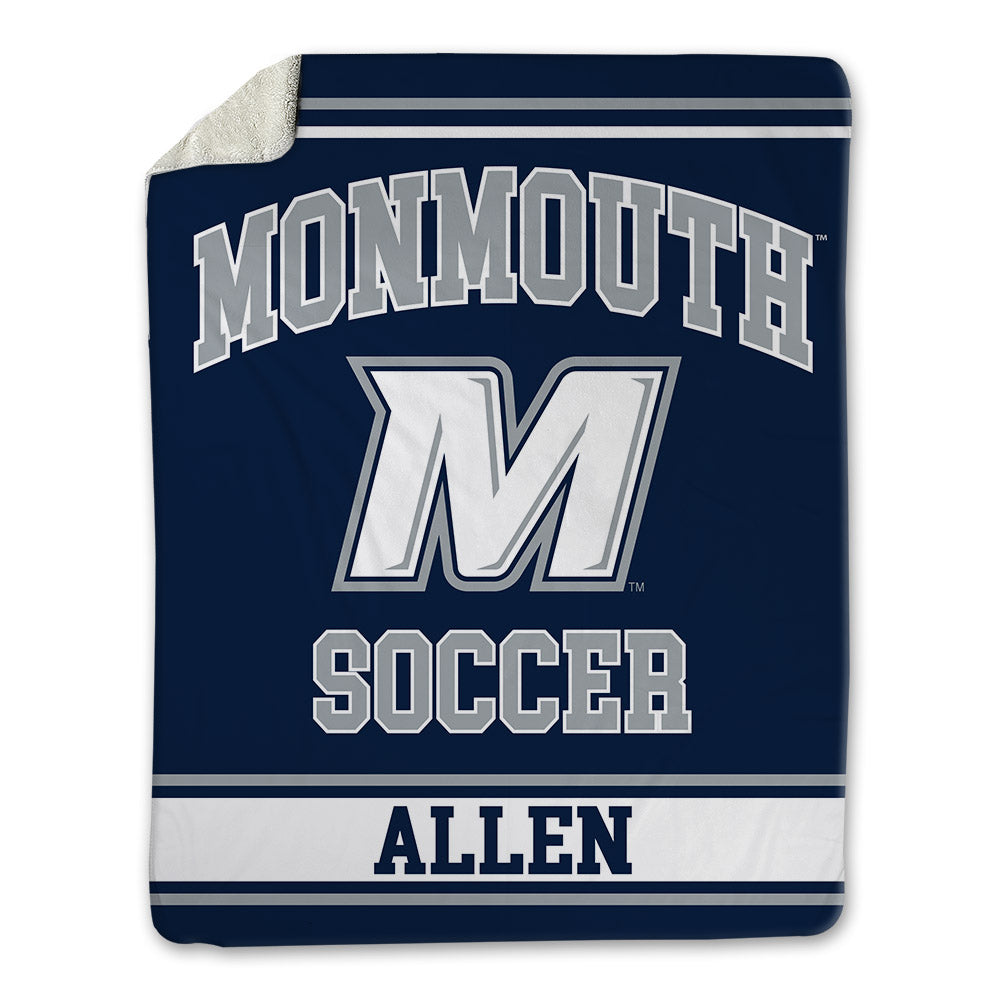 Monmouth - NCAA Women's Soccer : Ava Allen - Blanket-0