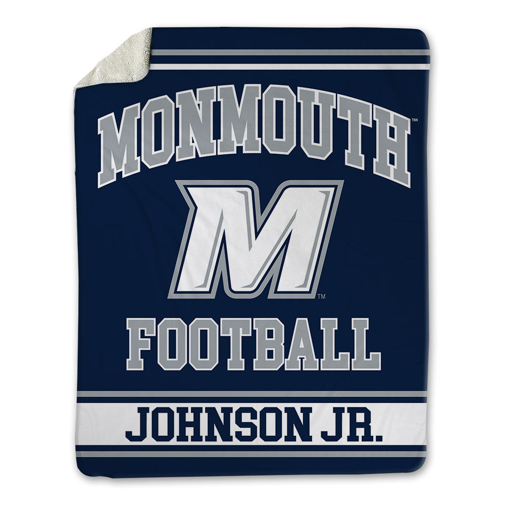 Monmouth - NCAA Football : Arturo Johnson Jr. - Blanket-0