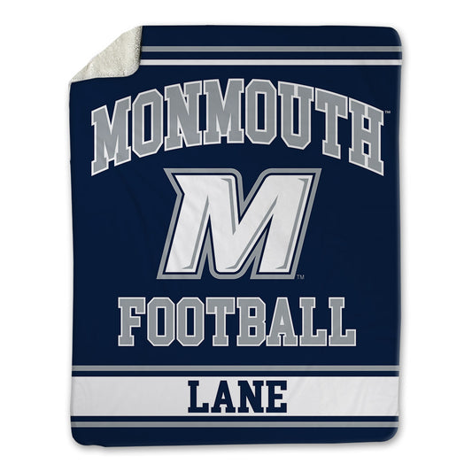 Monmouth - NCAA Football : Emmanuel Lane - Blanket-0