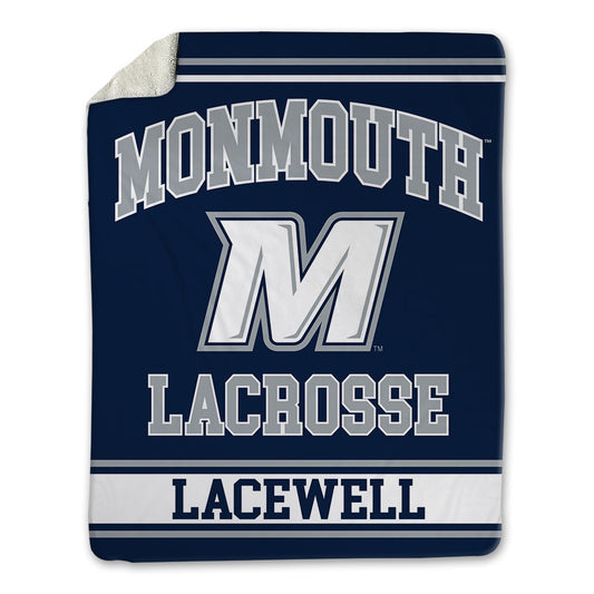 Monmouth - NCAA Men's Lacrosse : Terrence Lacewell - Blanket-0