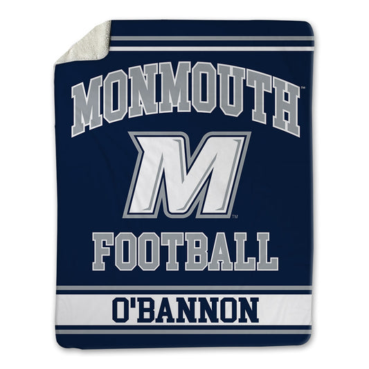 Monmouth - NCAA Football : Justin O'Bannon - Blanket-0