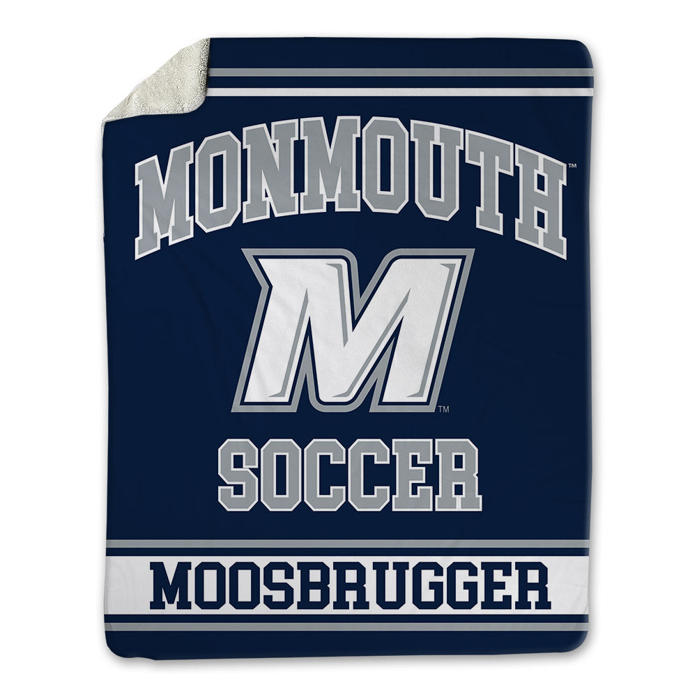 Monmouth - NCAA Men's Soccer : Otto Moosbrugger - Blanket-0