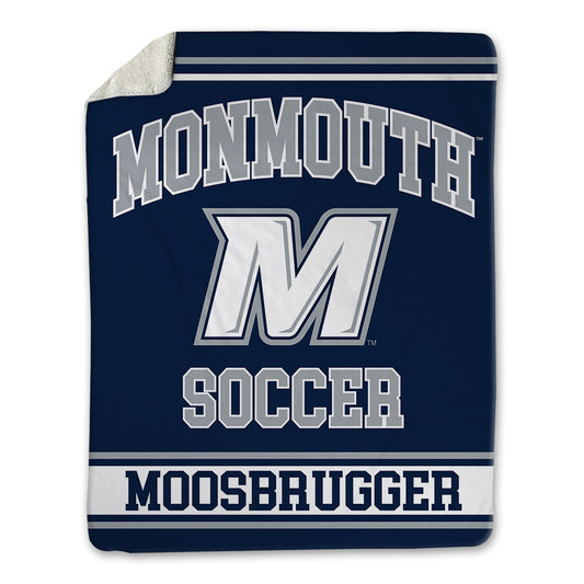 Monmouth - NCAA Men's Soccer : Otto Moosbrugger - Blanket-0