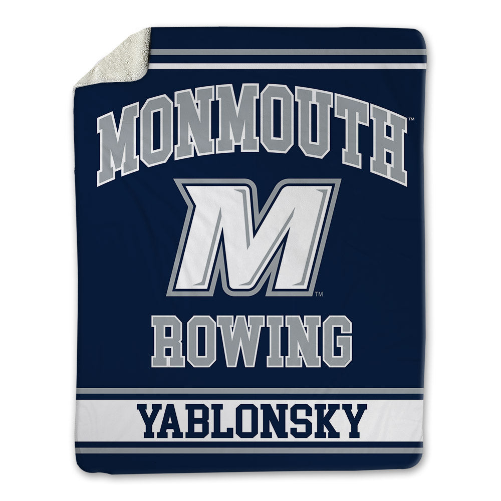 Monmouth - NCAA Women's Rowing : Keira Yablonsky - Blanket-0