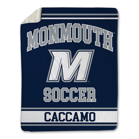 Monmouth - NCAA Women's Soccer : Julianna Caccamo - Blanket-0
