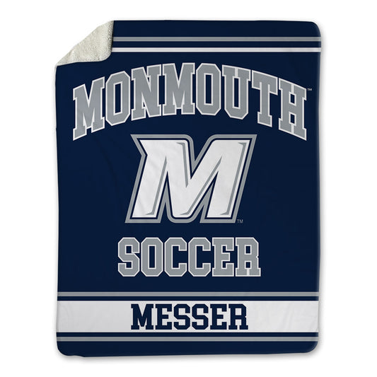 Monmouth - NCAA Women's Soccer : Chloe Messer - Blanket-0