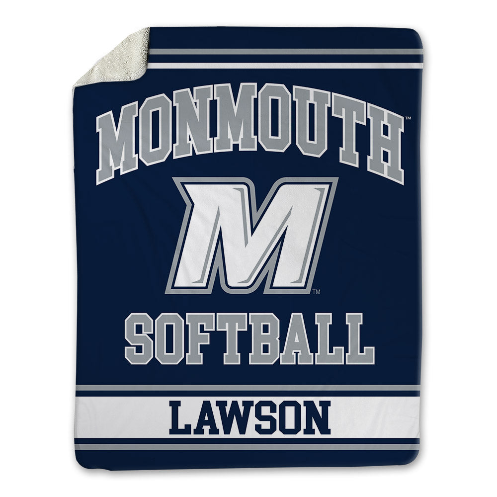 Monmouth - NCAA Softball : Bri Lawson - Blanket-0