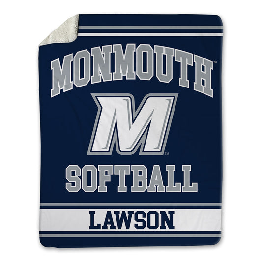 Monmouth - NCAA Softball : Bri Lawson - Blanket-0
