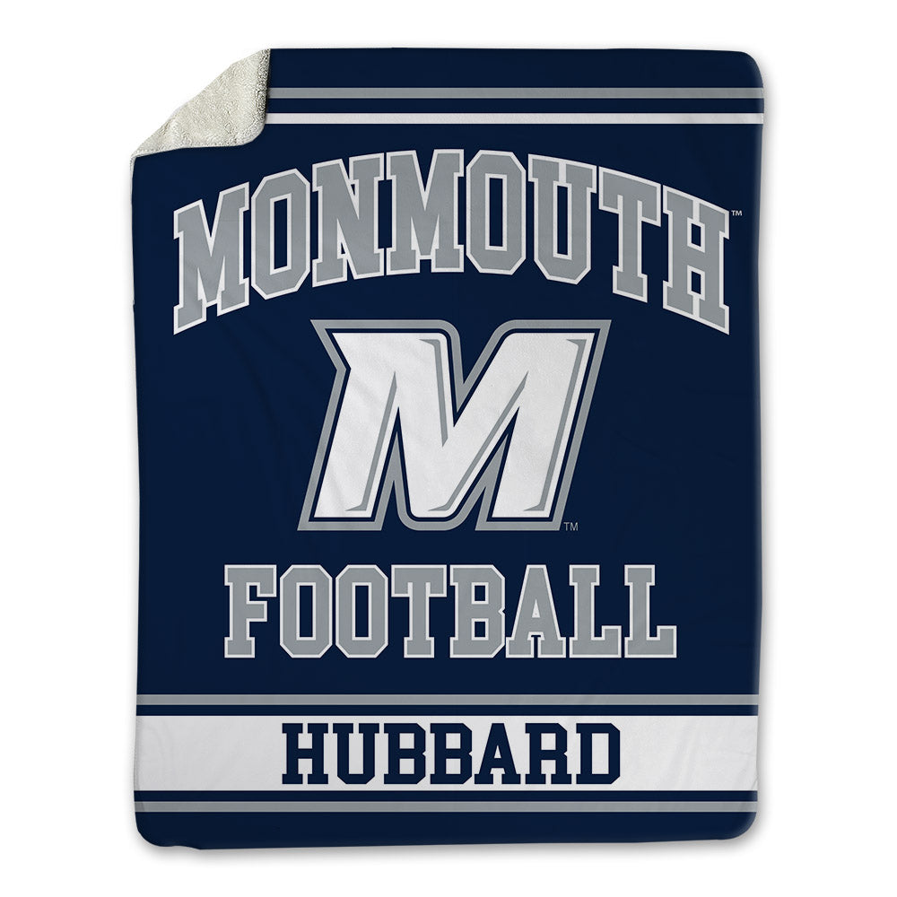 Monmouth - NCAA Football : Shalik Hubbard - Blanket-0