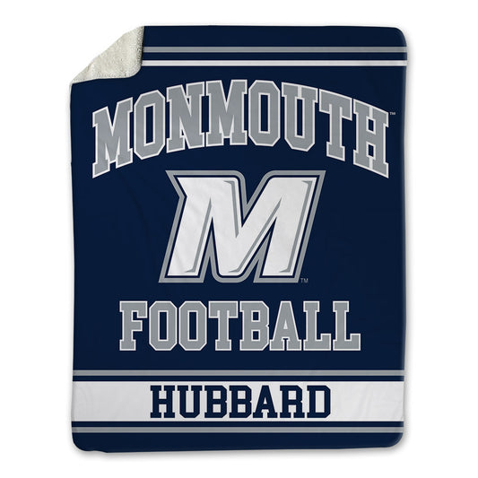 Monmouth - NCAA Football : Shalik Hubbard - Blanket-0