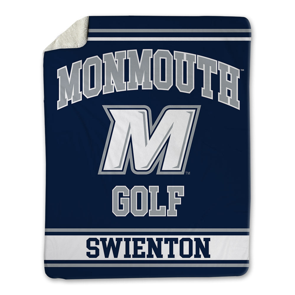 Monmouth - NCAA Men's Golf : Quinn Swienton - Blanket-0