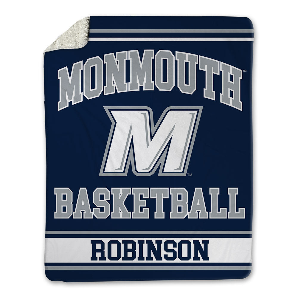 Monmouth - NCAA Men's Basketball : Cornelius Robinson - Blanket-0