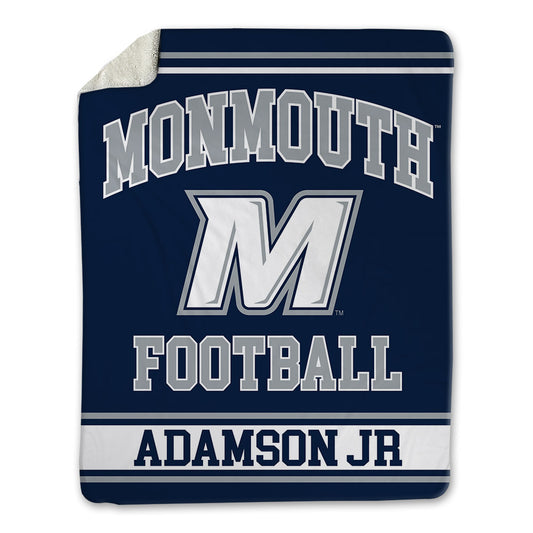 Monmouth - NCAA Football : Robert Adamson Jr - Blanket-0