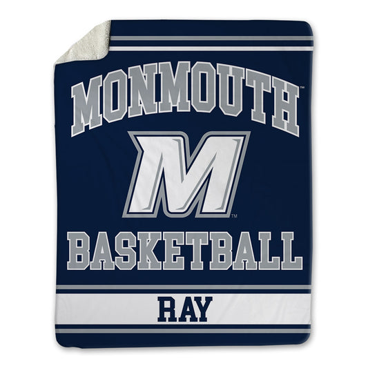 Monmouth - NCAA Men's Basketball : Justin Ray - Blanket-0
