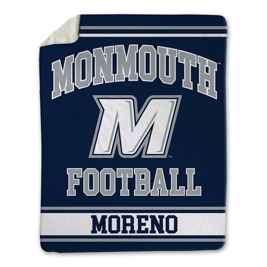 Monmouth - NCAA Football : Chris Moreno - Blanket-0