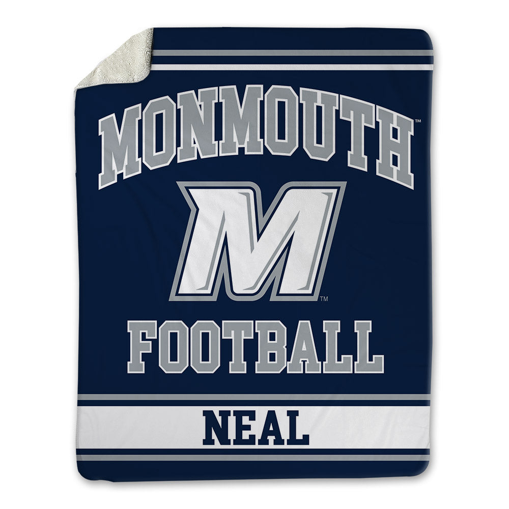 Monmouth - NCAA Football : Travon Neal - Blanket-0