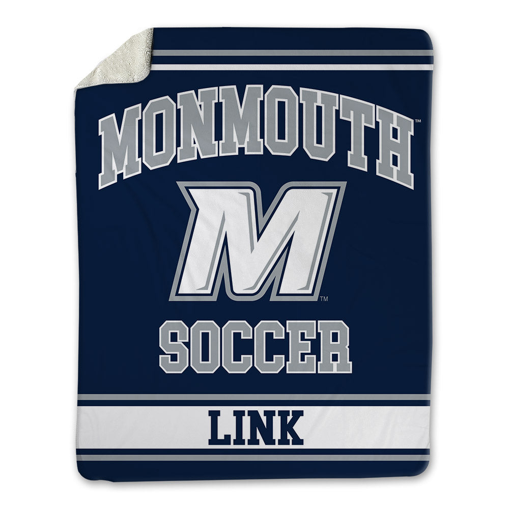 Monmouth - NCAA Men's Soccer : Matthew Link - Blanket-0