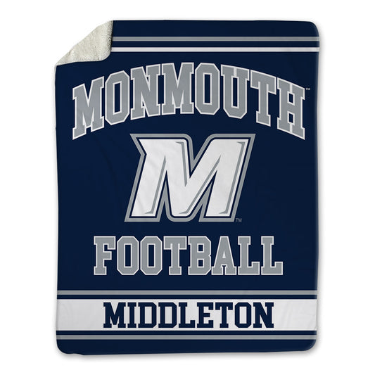 Monmouth - NCAA Football : Marcus Middleton - Blanket-0