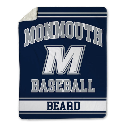 Monmouth - NCAA Baseball : Austin Beard - Blanket-0