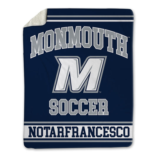 Monmouth - NCAA Women's Soccer : Grace Notarfrancesco - Blanket-0