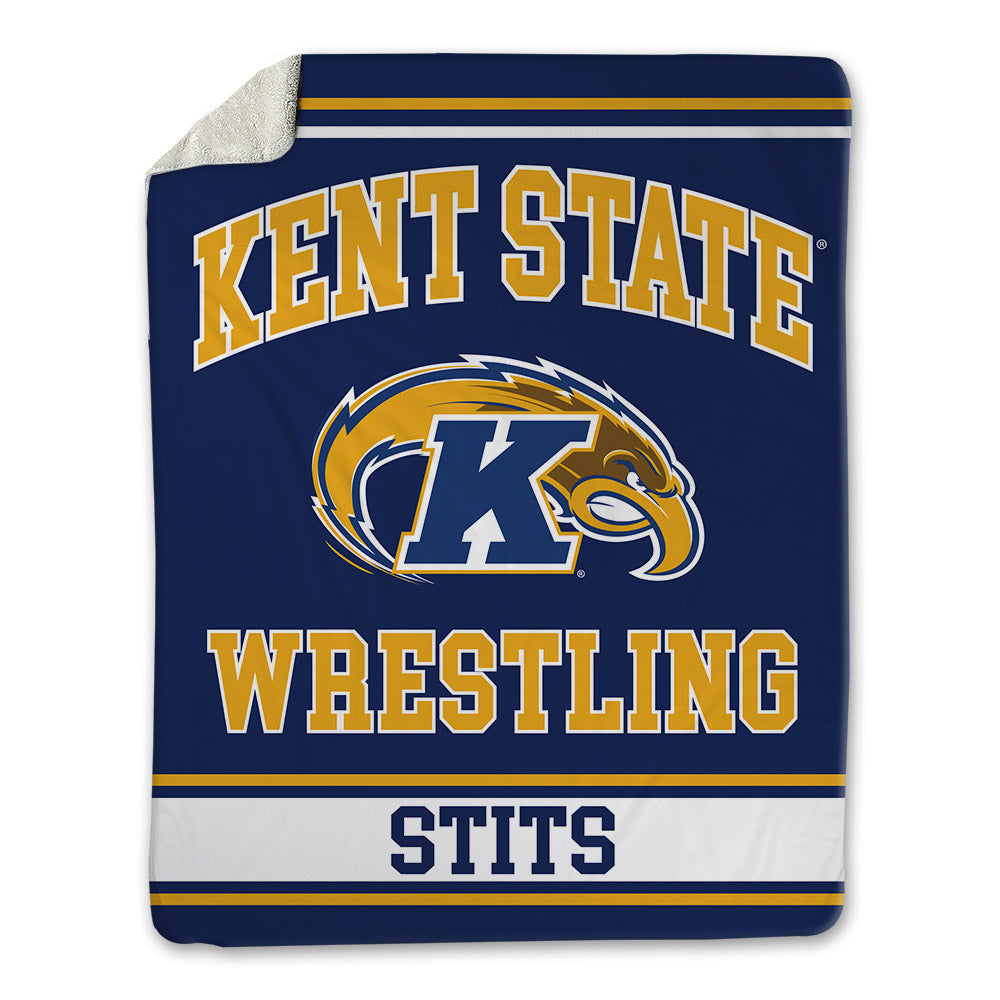 Kent State - NCAA Wrestling : Silas Stits - Blanket-0