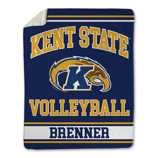 Kent State - NCAA Women's Volleyball : Hailey Brenner - Blanket-0