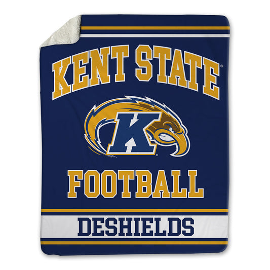 Kent State - NCAA Football : Dru DeShields - Blanket-0