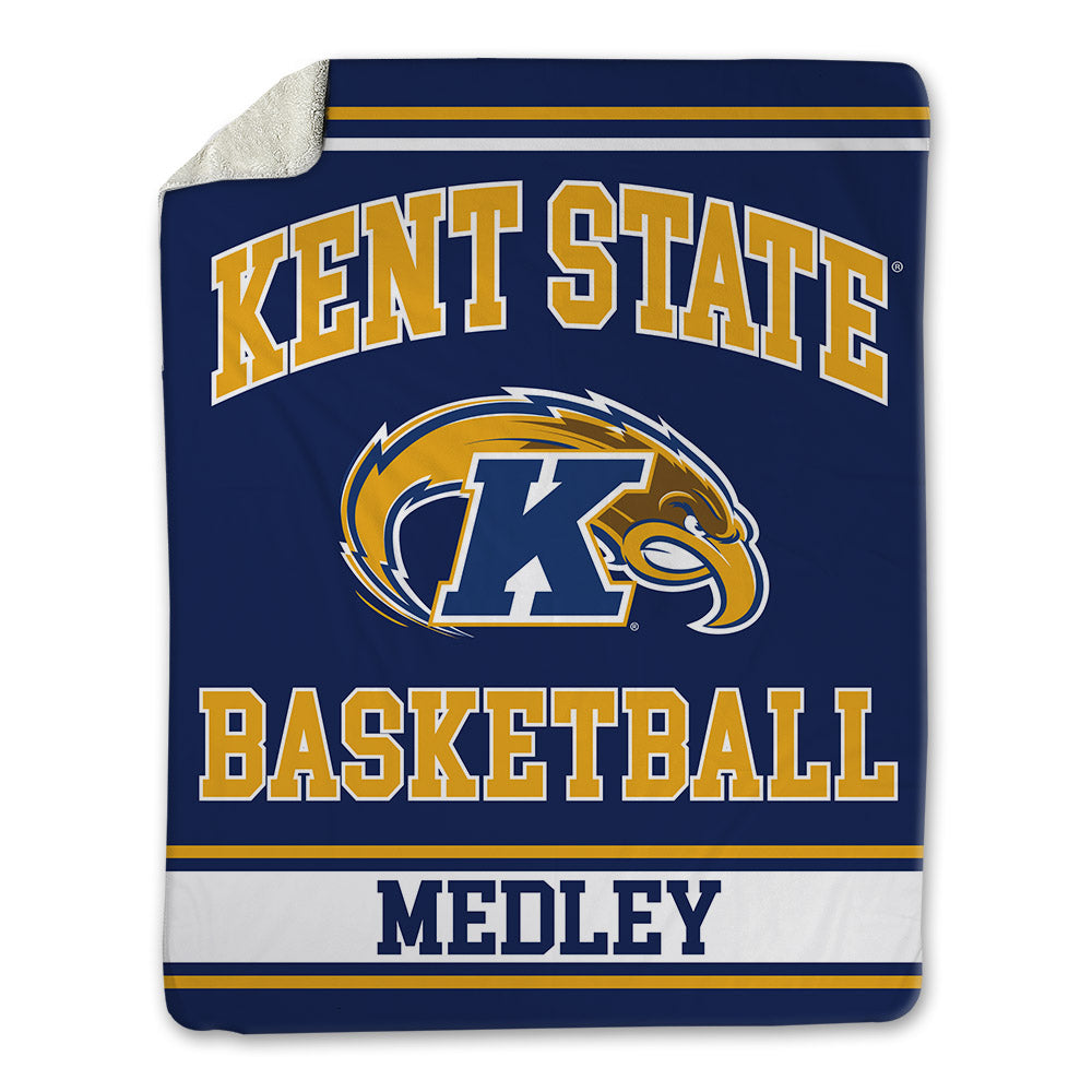 Kent State - NCAA Men's Basketball : Cian Medley - Blanket-0