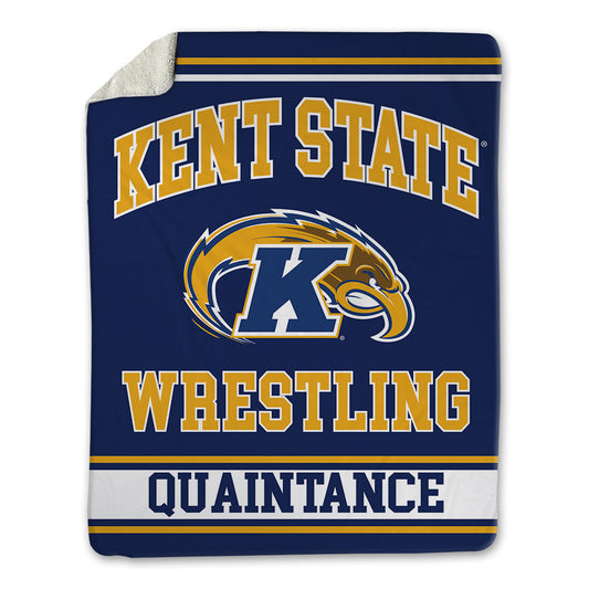 Kent State - NCAA Wrestling : Braxton Quaintance - Blanket-0