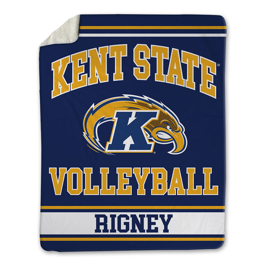 Kent State - NCAA Women's Volleyball : Avrey Rigney - Blanket-0